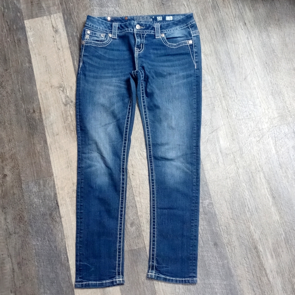 Miss Me Women's Mid Rise Skinny 28